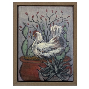 Potted Hen, Kimberly  Wilson